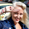 Juontaja Elina Viitanen. BB Big Brother 